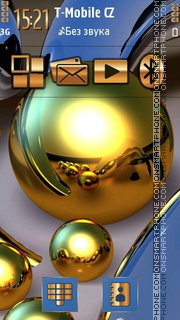 Gold 259 tema screenshot