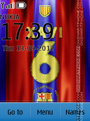 Barcelona New tema screenshot