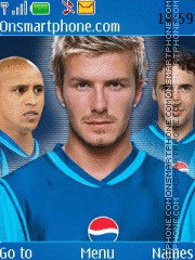 Beckham tema screenshot