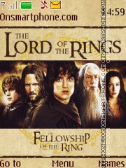 Скриншот темы The Lord of the Rings - The Fellowship of the Ring