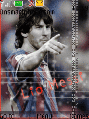 Lionel Messi tema screenshot