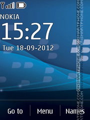 Blackberry bold c3 tema screenshot
