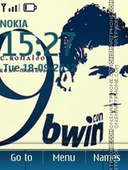 Cristiano Ronaldo tema screenshot