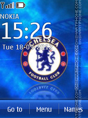 Chelsea FC tema screenshot