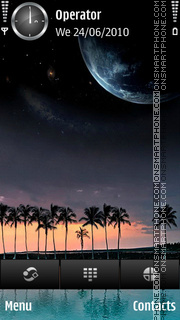 Tropic tema screenshot