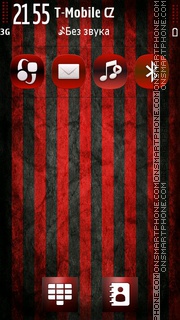 Redgrey tema screenshot