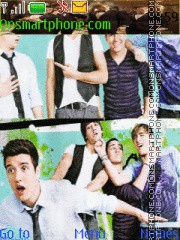 Скриншот темы Big Time Rush