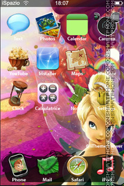 Tinker Bell 01 theme screenshot