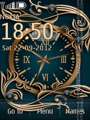 Gold tema screenshot