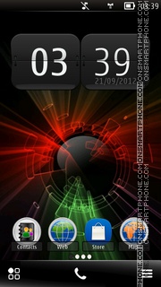 Silent tema screenshot