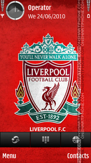 Liverpool tema screenshot