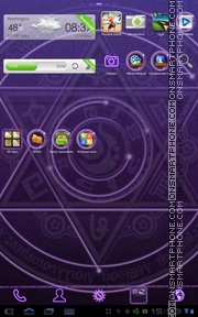 Magic Circle theme screenshot