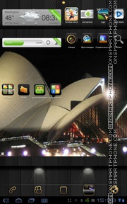 Night In Sydney theme screenshot