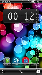 Circles Belle theme screenshot