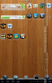 Cube Theme 01 tema screenshot