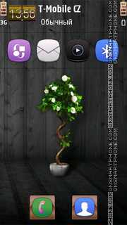 Wooden 01 tema screenshot