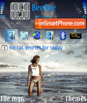 Beach 03 tema screenshot