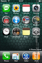 Honeycomb 03 tema screenshot