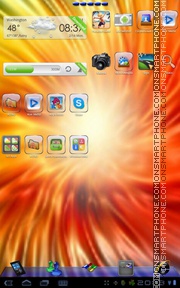Windows 8 Theme Go Launcher theme screenshot