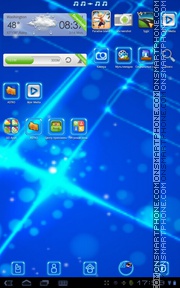 Blue Music 02 Theme-Screenshot