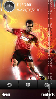 Van Persie tema screenshot