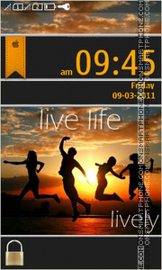 Life Soul Touch tema screenshot