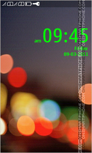 Asha Green tema screenshot