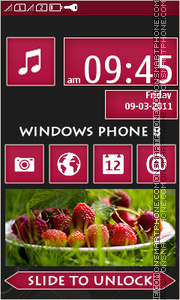 Скриншот темы Windows Phone 8 Magenta