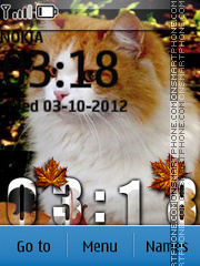 Cat tema screenshot