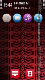 Asmat Red 5th theme screenshot