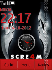 Scream4 tema screenshot