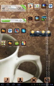 Coffee Time 02 tema screenshot