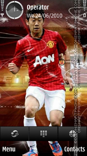 Shinji Kagawa Theme-Screenshot