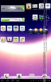 Space 21 tema screenshot