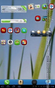 Grass 05 tema screenshot