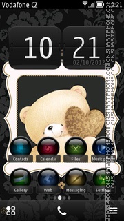 Black Teddy es el tema de pantalla