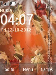 Autumn Marathon es el tema de pantalla