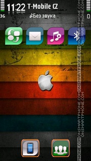 Grunge Apple theme screenshot