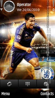 Скриншот темы Eden Hazard