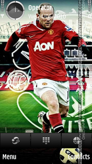 Wayne Rooney theme screenshot