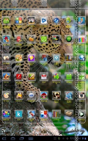 Cheetah 09 tema screenshot