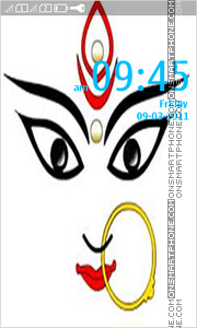 Capture d'écran Durga Puja thème