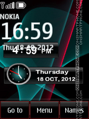 Capture d'écran Nokia World thème