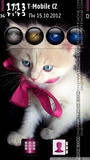 Cute Kitten 06 tema screenshot