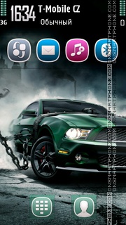 Ford Mustang 98 es el tema de pantalla