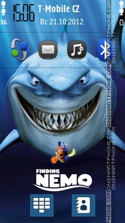 Finding Nemo theme screenshot