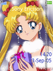 Capture d'écran Sailor Moon thème