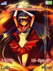 Sailor Mars es el tema de pantalla