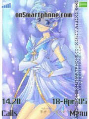 Скриншот темы Sailor Mercury