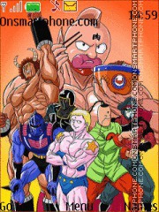 Скриншот темы Kinnikuman